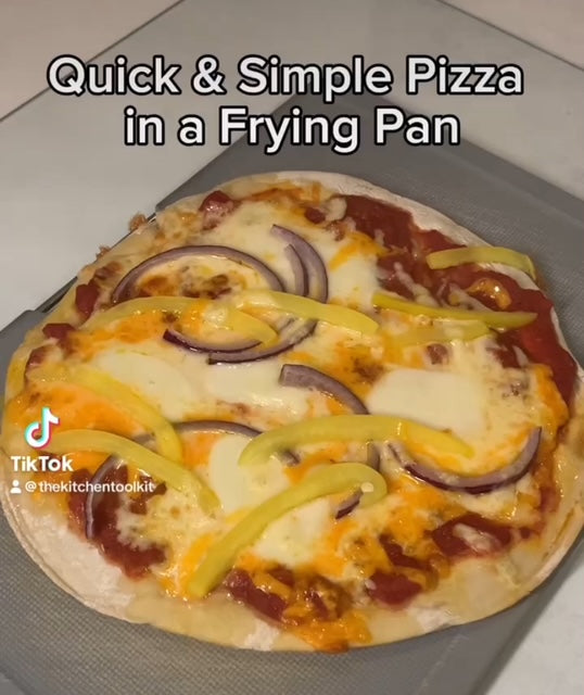 Pizza in a Frying Pan (Makes 4 medium pizzas)